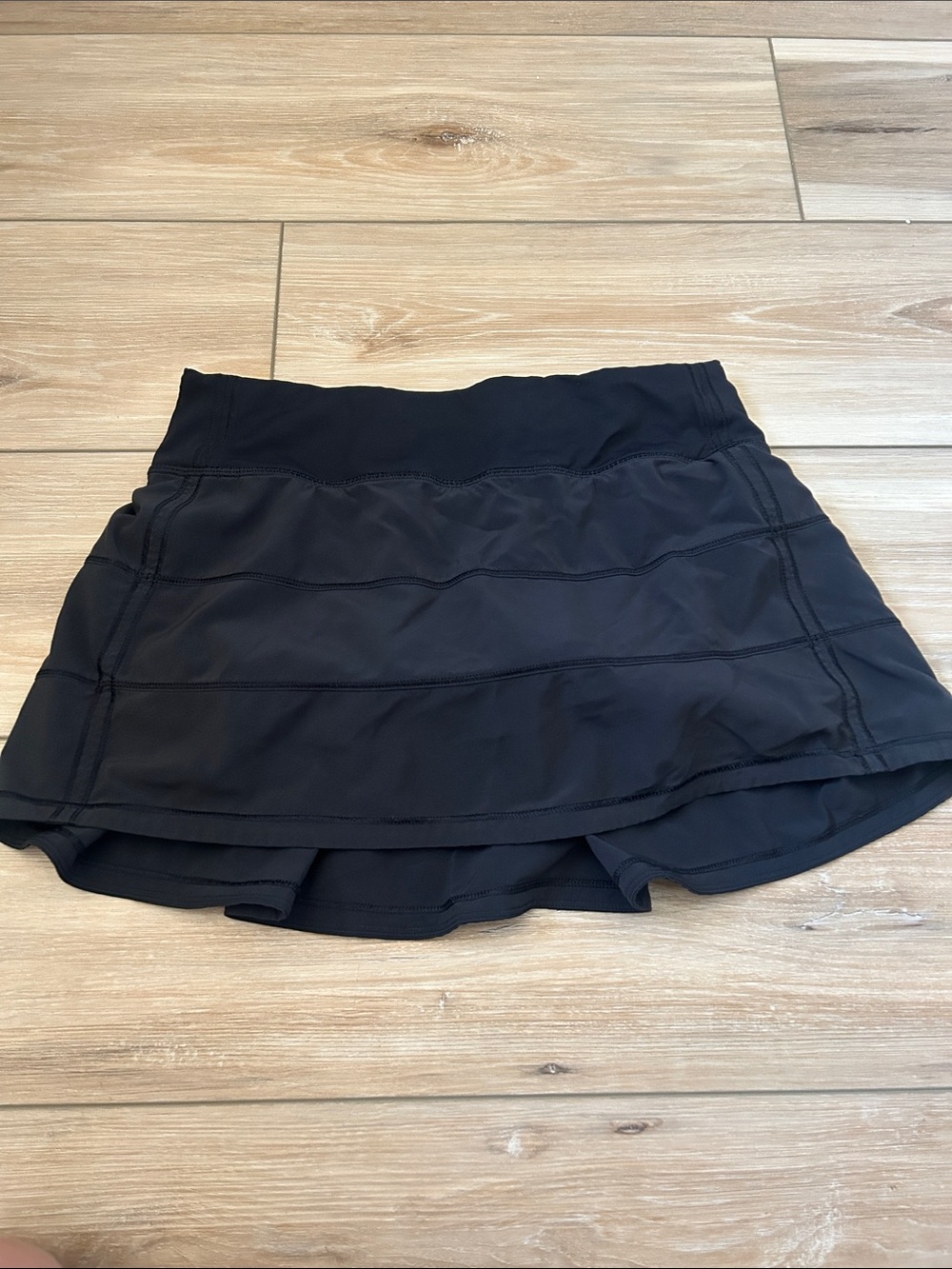 lululemon athletica Black Athletic Skort with Built-In Shorts
